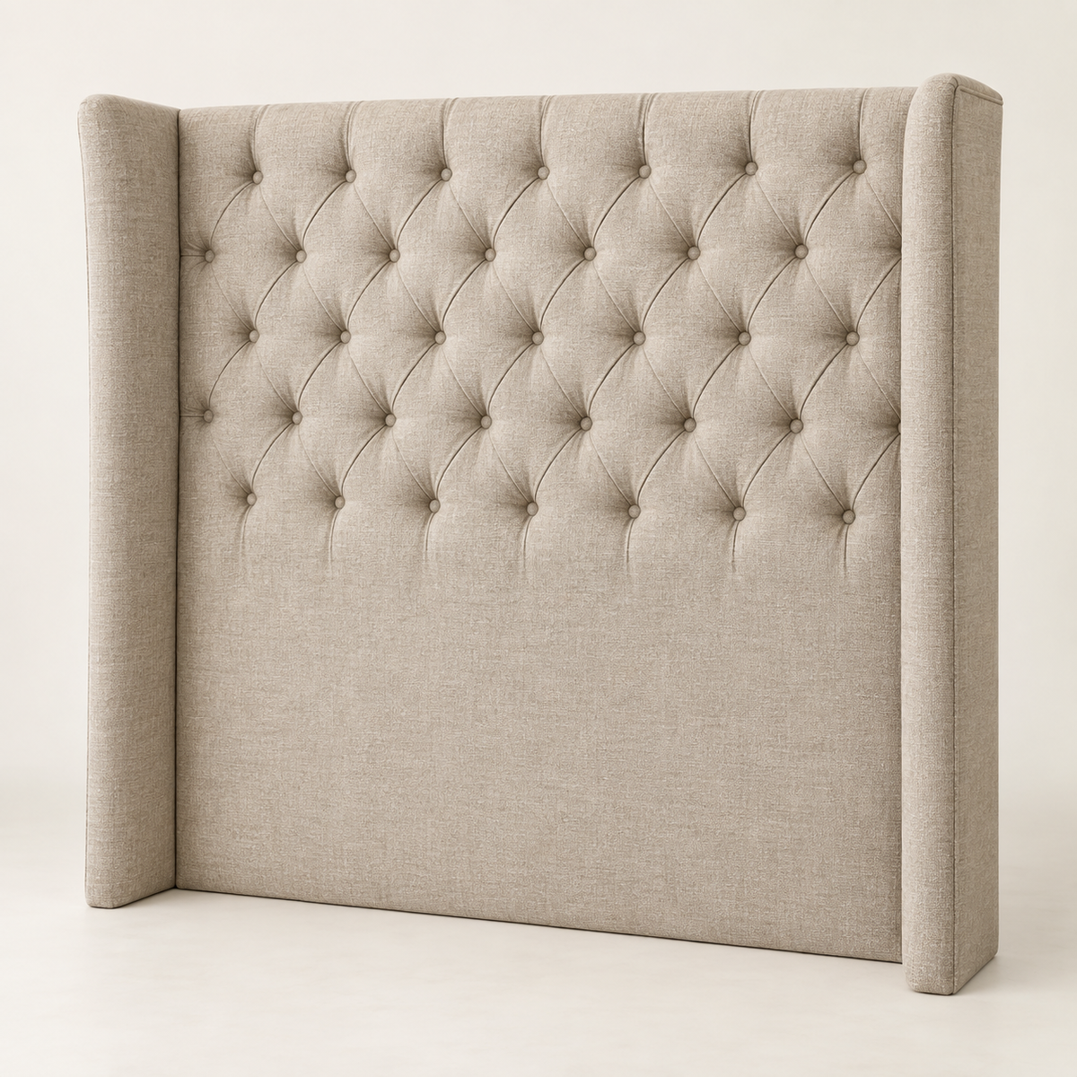 Winged Chesterfield Headboard